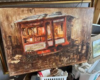 Large Oil Painting 