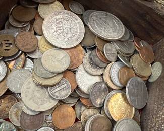 Antique Dimes, Pennies and Indian nickels