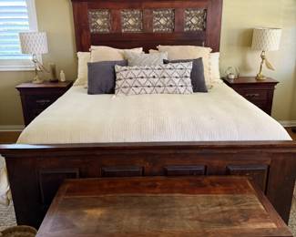 Gorgeous hope chest and bedroom set
