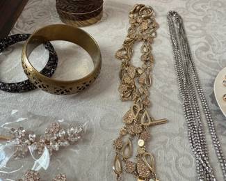 St
John and Swarovski pieces