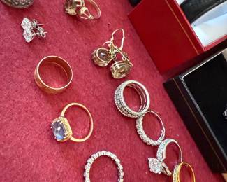 Platinum. 14kt. Sterling