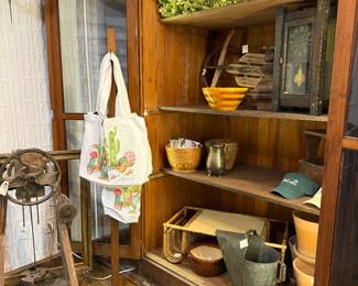 Cabinet not for sale.  Most items 50% off