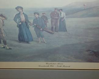 GOLF PRINT, LITHO