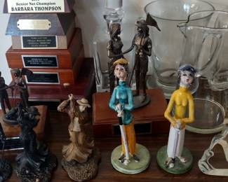 GOLF COLLECTABLES AND AWARDS