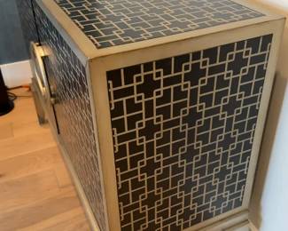 Coast to Coast Geometric Pattern Credenza