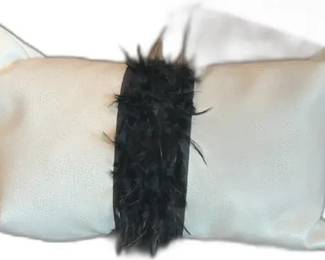 Studio 773 Black Feather Accent Pillow


