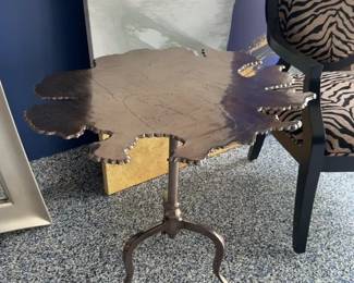 Metal End Table