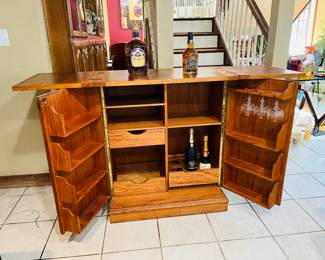 Vintage MCM Bar Cabinet