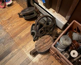 Hooks and other vintage tools, conductors
