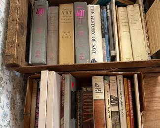 Art books galore 