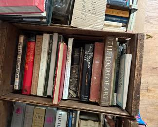 Vintage art books