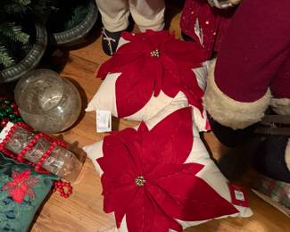 Christmas throw pillows