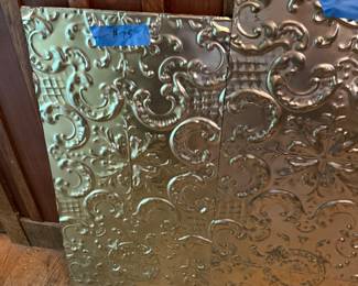 Genuine tin counter backing