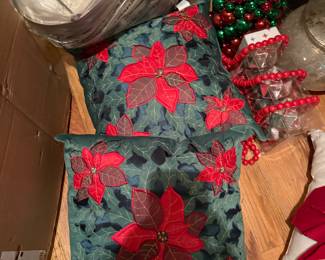 Christmas throw pillows 