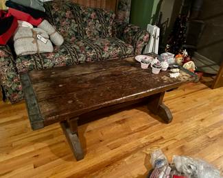 Handmade coffee table