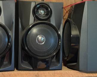 Stereo one still in box, one out and used 