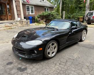 Magnificent year 2000 Dodge Viper RT 10 with a GT fastback hard top. Highest offer runs great looks great is great.