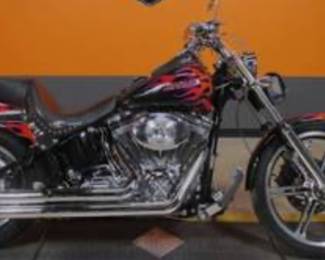 Like brand new Harley softail over $30,000 invested in chrome and upgrades. Highest offer.