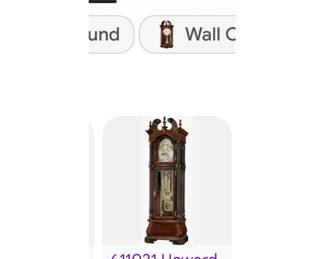 One of many grandfather clocks