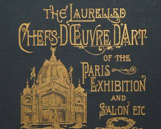 BINDER OF PRINTS FROM THE PARIS EXHIBITION