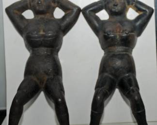 ORIGINAL ANTIQUE CAST IRON BOOTJACKS