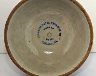 VINTAGE ADVERTISING MIXING BOWL