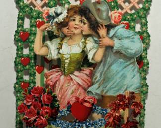 3-D VINTAGE VALENTINES