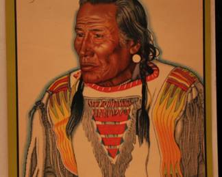 PORTFOLO OF PRINTS BLACKFEET INDIANS OF GLACIER NATIONAL PARK