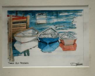 D. FORSYTHE MINATURE PAINTINGS 1 OF 3