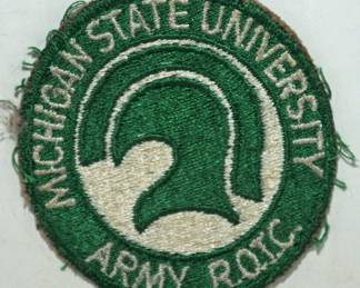 MICHIGAN STATE UNIVERSITY ARMY R.O.T.C. PATCH