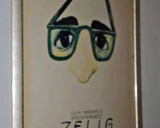 POSTER OF WOODY ALLEN BY A POLISH ARTIST