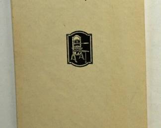 CENTRAL HIGH SCHOOL, LANSING, MICHIGAN 1935 CALENDAR PRINTER'S GUILD OF