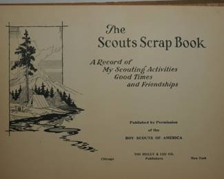 1930's BOY SCOUT SCRAP BOOK
