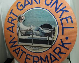 1977 ART GARFUNKEL 12 1/2" RECORD STORE LARGE 2 SIDE HANGER