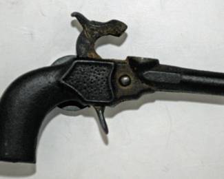 ANTIQUE CAST IRON TOY CAP GUN