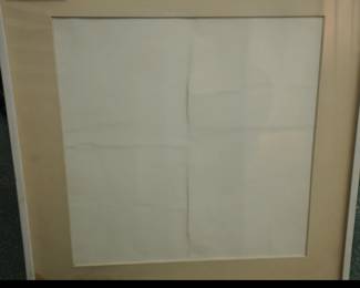 RARE LISTED ARTIST ELEANORE MIKUS "TABLET"[MSU STUDENT IN 1940's} HER WORK IS IN MAJOR MUSEUMS AND COLLECTIONS.
