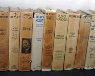 COLLECTION OF NOVELS MOVIE EDITIONS