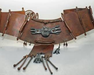 HIPPY MODERN HANDMADE COPPER WAIST BELT