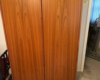 MCM Teak Armoire (closed)