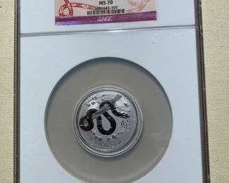 2013 Proof 70 Year of the Snake $2 Coin