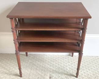 Antique Wooden Table Shelf 