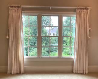 Ivory Silk Curtains