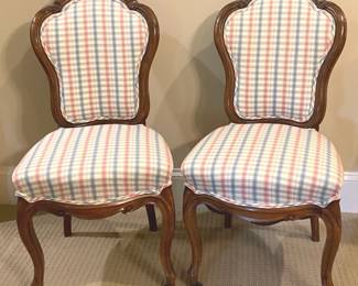 Walnut Victorian Chairs