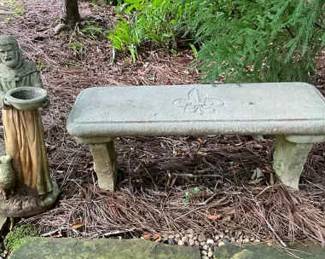 St. Francis Fleurdelis Bench