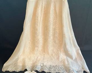 Vintage Baby Baptism Gown 