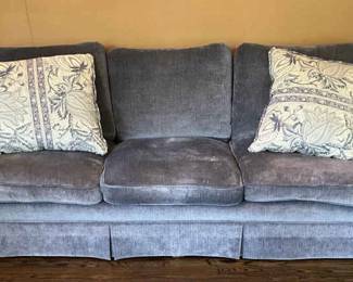 Large Blue Sofa