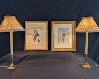 Botanicals and Lamps