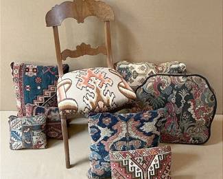 Chair And Oriental Pillows
