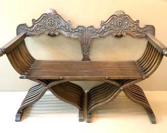 001 Renaissance Revival Bench