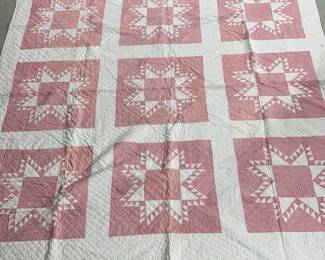 Antique Ohio Star Quilt
